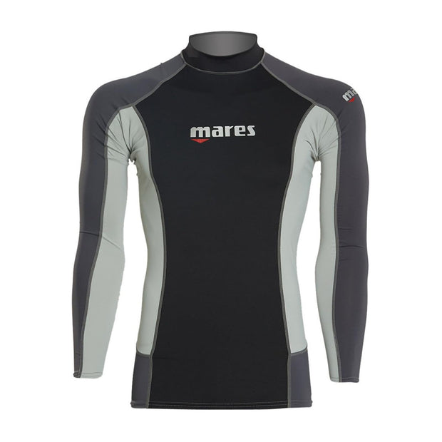 Mares Trilastic Long Sleeve Rash Guard(Black Grey / Small)