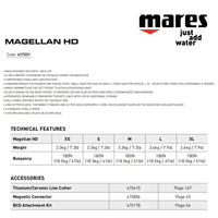 Mares Magellan HD BCD