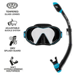 Cressi x Steve Aoki Limited Edition HiroQuest Adult Mask & Snorkel Set