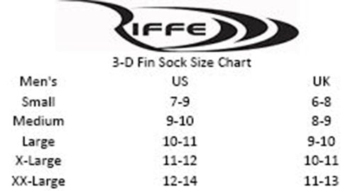 Riffe 2mm 3D Dive Sock Neoprene Bootie