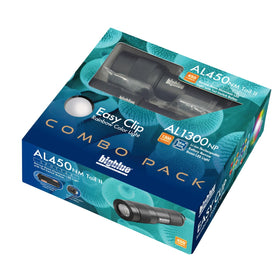 Bigblue Combo Pack: AL450NM-II Tail & AL1300NP & Easy Clip 8 Color