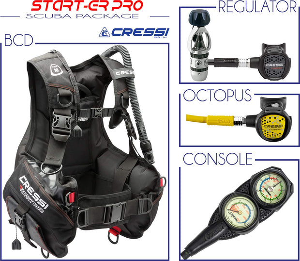 Cressi START-ER Pro Scuba Package