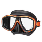 TUSA M-212 Freedom Ceos Scuba Diving Mask(Black/Energy Orange)