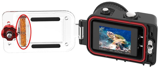 Sealife Moisture Muncher Capsules for SportDiver Underwater Housing for Smartphones (Orange)