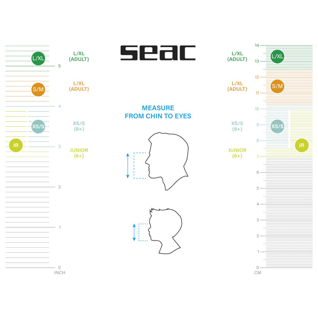 Seac Magica Full Face Snorkeling Mask