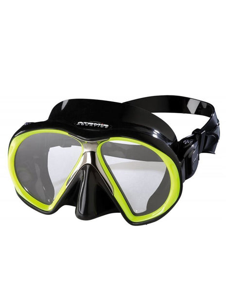 Atomic Aquatics Subframe Mask(Black/Yellow / Standard)