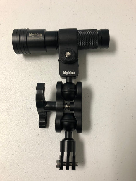 Bigblue Standard Camera Mount (GoPro-like) with 1 Ball Attachment