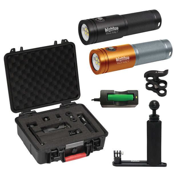 Black Molly VII: Orange with Case and Single-Arm Camera Tray(Default Title)