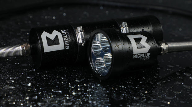 Bigblue TL 5200 Lumen Narrow Beam Technical Light - Backmount Canister