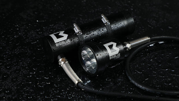 Bigblue TL 5200 Lumen Narrow Beam Technical Light - Sidemount Canister