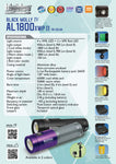 Bigblue AL 2000 Lumen Extra-Wide Tri-Color Video Light (AL2000XWP-II) & SingleArm Tray with Hard Case