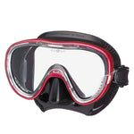 TUSA M-1002 Freedom Tina Scuba Diving Mask(Black/Rose Pink)
