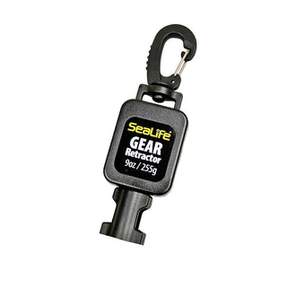 SeaLife Compact Underwater Retractor 9 oz. retraction Force; 32” Maximum Length. Holds Mini Lights, Micro Series and RM-4K Cameras