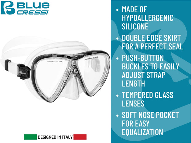 Cressi OceanSet Snorkeling Set