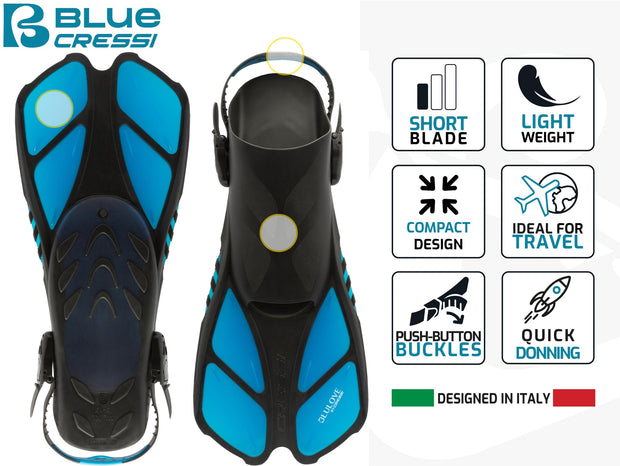 Cressi Bonete Open Heel Snorkel Fins