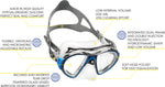Cressi Eyes Evolution Crystal Dive Mask