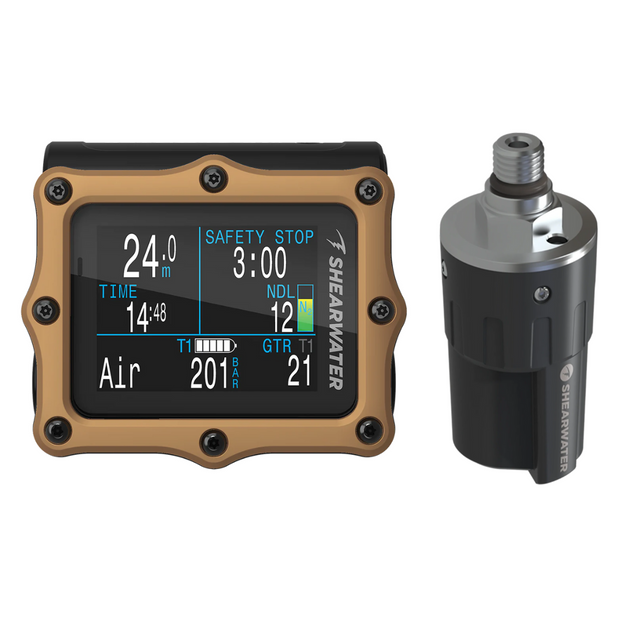 Shearwater Perdix 2 Ti Dive Computer(Bronze Journeys / w/ Swift GPS Transmitter)