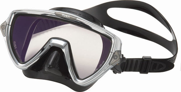 TUSA M-110 Visio Uno Pro Scuba Diving Mask, Chrome