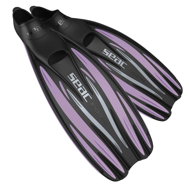 Seac F-100 Pro Full Foot Fin(Lilac / 36/37)