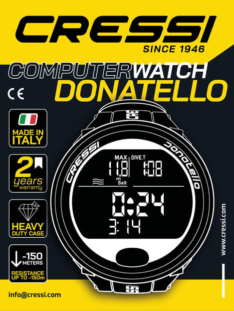 Cressi Donatello Wrist Dive Computer