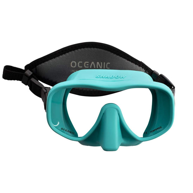 Oceanic Shadow Low Volume Dive Mask(Sea Blue / Mini)