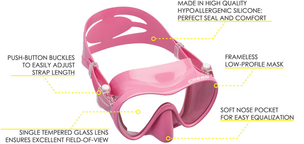 Cressi F1 Frameless Mask