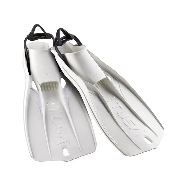 TUSA Travel Right Fins(White / X-Small)