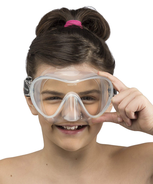 Cressi Kid's Scuba Mask - Mini Frameless
