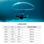 Mares X-Wing Short Freediving Fins