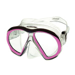 Atomic Aquatics Subframe Mask(Clear/Fuchsia / Medium)