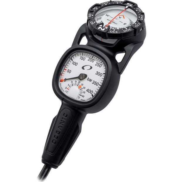 Oceanic Maxview Combo Pressure Gauge and Compass