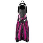 Tusa Solla Dive Fins with Bungee Strap(Rose Pink / X-Small)