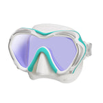 TUSA M-1007 Paragon S Scuba Diving Mask(Mint/White Silicone)