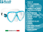 Cressi Ocean Dry Snorkel Combo