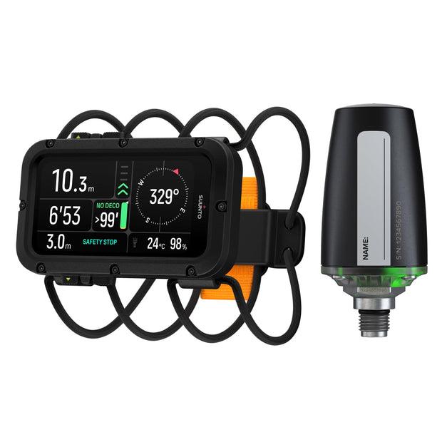 Suunto Nautic Dive Computer(Bungee Cord and Tank Pod)
