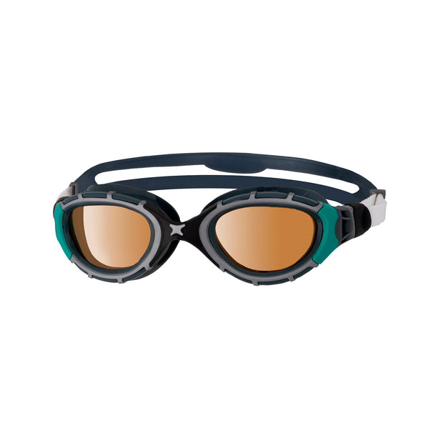 Zoggs Predator Flex Polarized Ultra(Black Green Polarized Copper / Small)