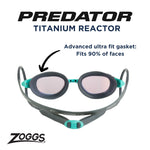 Zoggs Predator Titanium Reactor