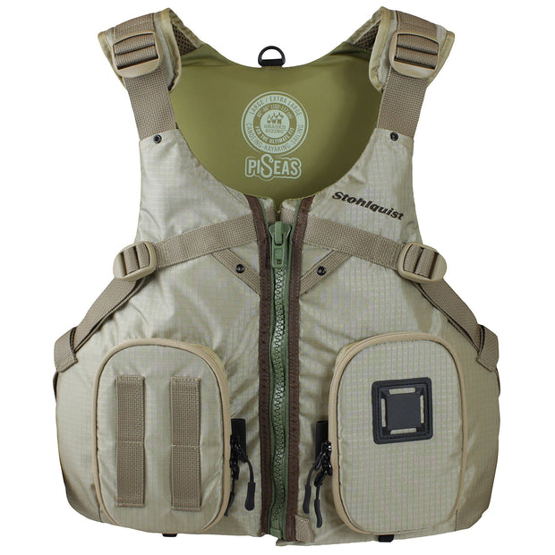 Stohlquist Piseas Lifejacket (PFD)(Khaki / XX-Large / Khaki)
