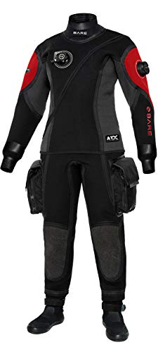 Bare Guardian Tech Women's Drysuit(Red / X-Small)