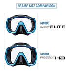 TUSA M-1001 Freedom HD Scuba Diving Mask