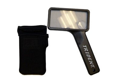 Trident Magnifier and Case for Scuba Photographers