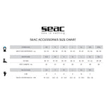 SEAC Unisex-Adult Basic Hd 5mm Neoprene Black Wetsuit Scuba Diving Boots with Side Zipper