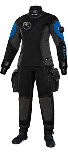Bare Guardian Tech Women's Drysuit(Blue / X-Small)