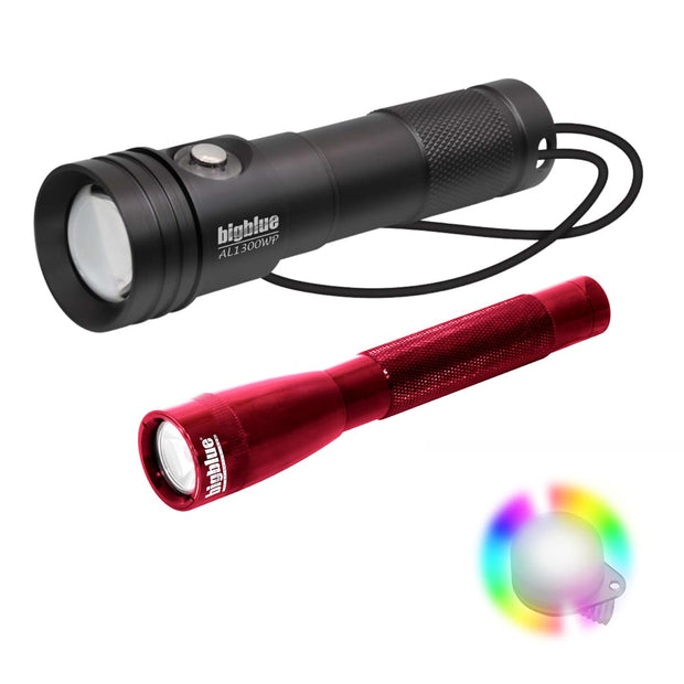 Bigblue Combo Pack: AL250 & AL1300WP & Easy Clip 8 Color(Red)