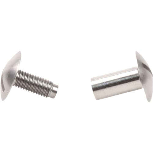 Zeagle Two Piece Stainless Steel Screw Fastener(Default Title)