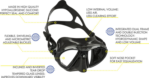 Cressi Air Scuba and Snorkeling Mask