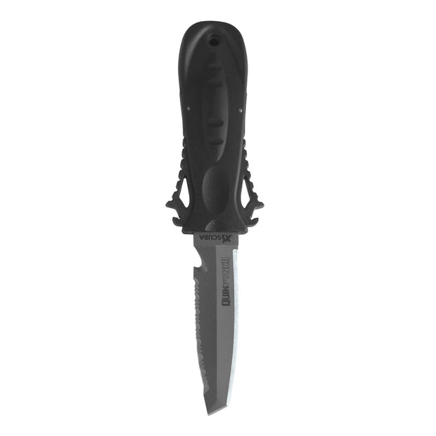 XS Scuba QuikPynch Dive Knife(Gray / Tanto Tip)
