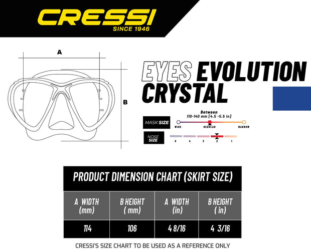 Cressi Big Eyes Evolution Dive Mask