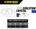 Cressi Big Eyes Evolution Dive Mask