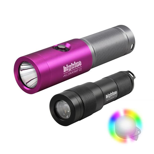 Bigblue Combo Pack: AL450NM-II Tail & AL1800NP & Easy Clip 8 Color(Pink)